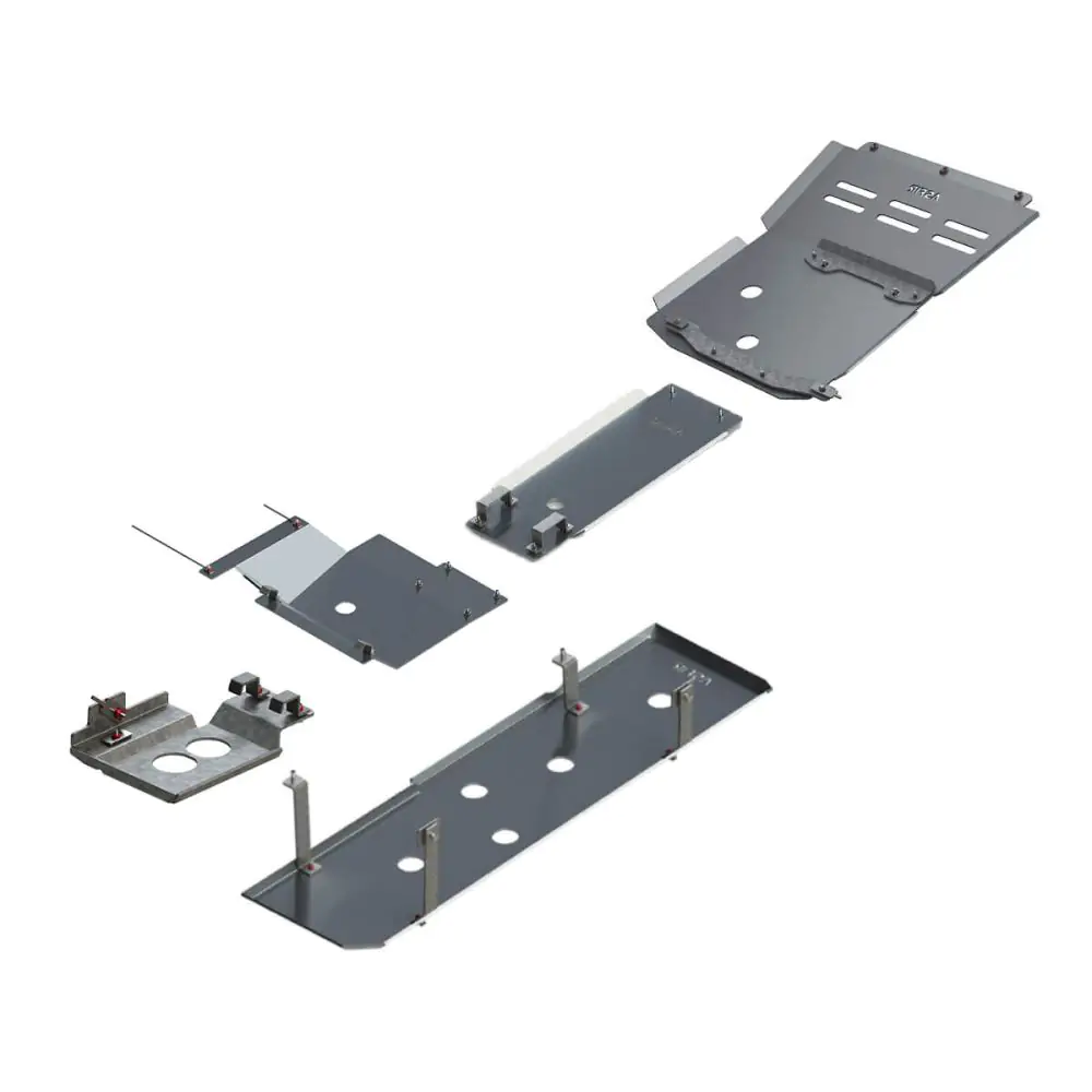 Chevrolet Colorado Full Underbody Skid Plate Package (5 Pcs) | 4×4 | 2016-2018