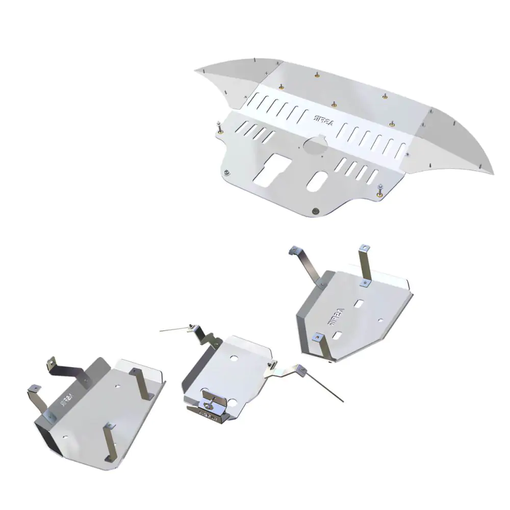 Kia Sportage Full Underbody Skid Plate Kit (4 Pcs) | 2023 Diesel