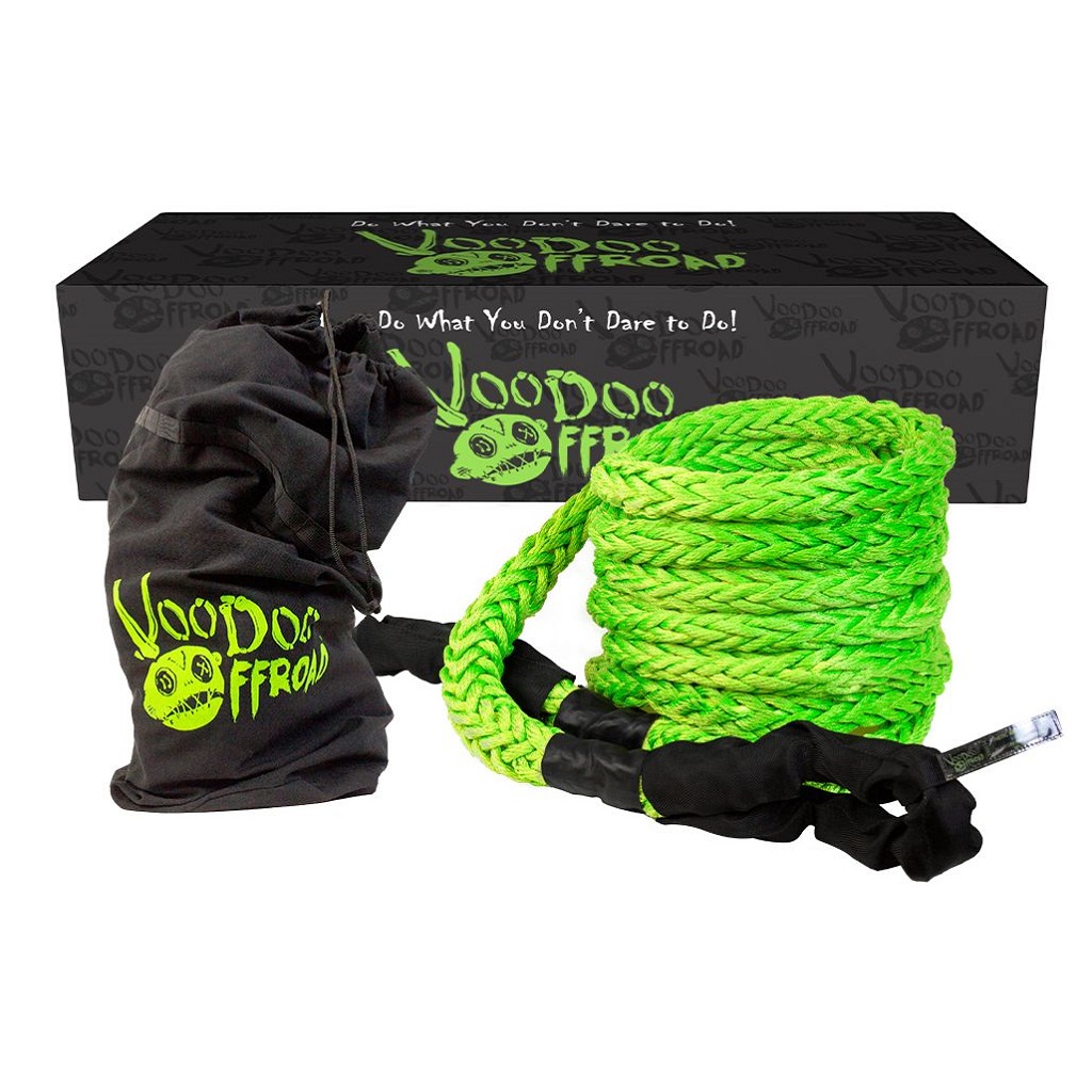 Voodoo Offroad | 2.0 Santeria Series 1-1/4″ x 30 ft Kinetic Recovery Rope | 1300034A