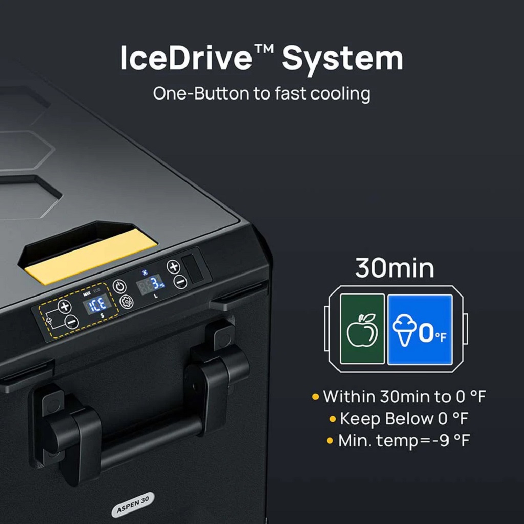 E0401-03101_ASPEN_30_IceDrive_12V_34_Quart_Portable_frigde_D