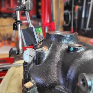 Front differential backlash measurement during 4.88 gear setup on 2019 Toyota 4Runner