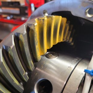 Ring and pinion contact pattern setup for 4.88 gears on Toyota 4Runner